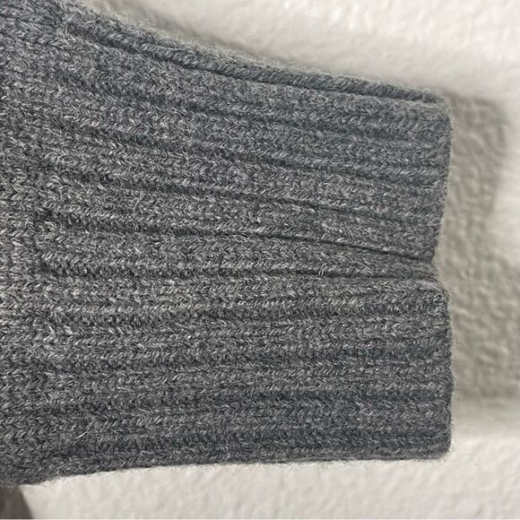 Eddie Bauer M Wool Blend Sweater V Neck Collared Classic Preppy Scholar Pullover - Picture 8 of 12